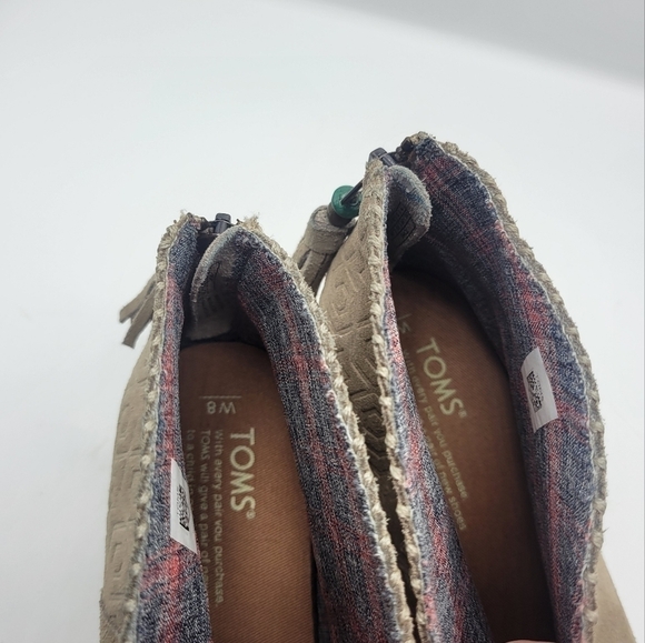 Tom's booties with star print 8 - Picture 4 of 14